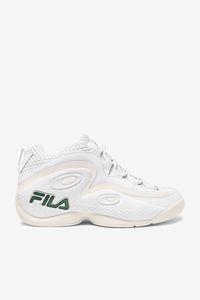 Fila Trainers Mens White Grant Hill 3 Woven - Ireland 73856-BKQN